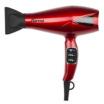 Asciugacapelli Professionale con motore AC           Diffuso, Asciugacapelli Professionale con motore AC           Diffusore  2 Vel. 3 Temp. 2100 Watt    ROSSO