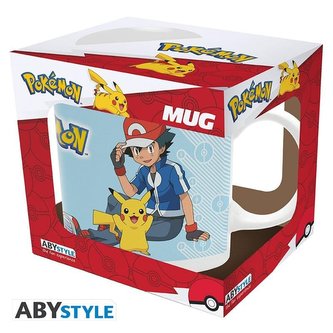 Pokémon keramický hrnek 320 ml - Ash