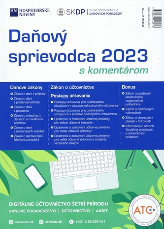 Daňový sprievodca 2023