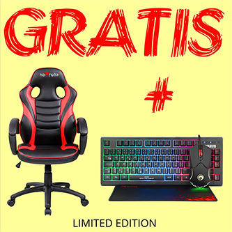 Dětská herní židle Red Fighter C6, černo-červená, + sada 3v1 CM310 PROMO