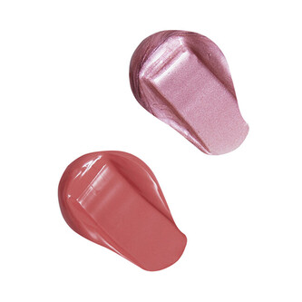 Revolution Oboustranné tekuté oční stíny (Double Up Liquid Shadow) 4,4 ml Odstín Blissful Pink woman