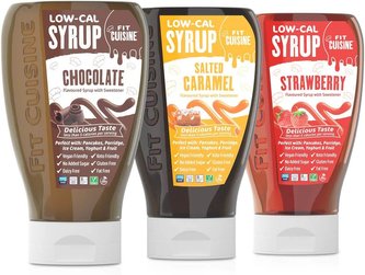 Fit Cuisine Low-Cal Sweet Syrup 425ml White choco