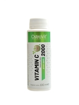 Ostrovit - Vitamin C 2000 shot 25 x 100 ml zelené jablko