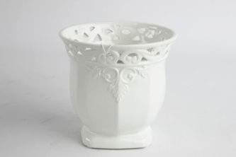 Keramický květináč Antik 14x14,5 cm