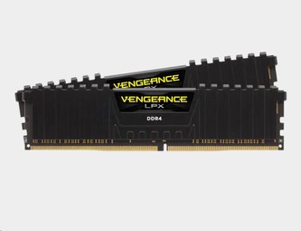 CORSAIR DDR4 32GB (Kit 2x16GB) Vengeance LPX DIMM 3200MHz CL16 černá