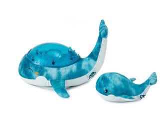 Noční světlo s projekcí a hudbou Velryba Blue