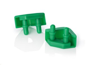 NOCTUA NA-SAVP5.green - sada 16 ks proti vibračních podložek pro ventilátory, zelená