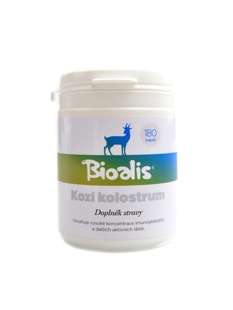 Bioalis - Kozí kolostrum 180 kapslí Bioalis - Kozí kolostrum 180 kapslí