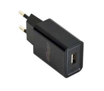 GEMBIRD USB nabíječka univerzální, černá (5V/2100mA)