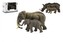 Zvieratká safari ZOO 14cm sada plast 2 ks v krabičke 16x11x9, 5cm / 2 druhy
