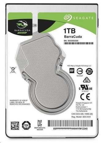 SEAGATE HDD BARRACUDA PRO 1TB 2,5" SATAIII, 7200rpm, 128MB cache
