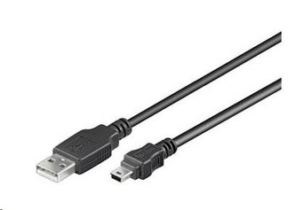 PREMIUMCORD Kábel USB 2.0 A-Mini B (5pin) prepojovací 3m