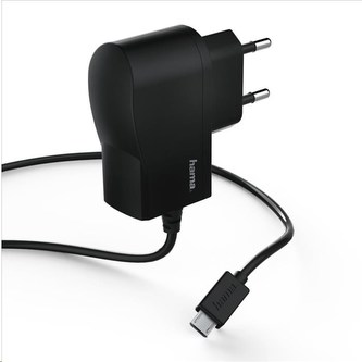 Hama sieťová nabíjačka s káblom, micro USB, 1 A