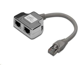 PREMIUMCORD RJ45 distribútor (1 port ISDN + 1 port RJ45 10/100Base T)