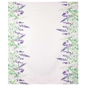 Ubrus s motivem levandule, 130x160 cm,100 % polyester.