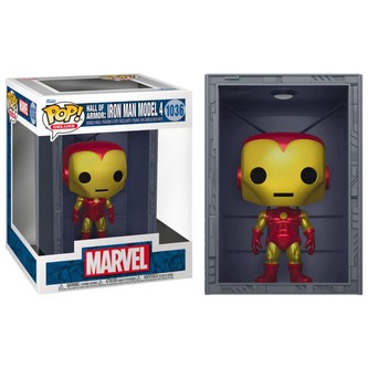 Funko POP! #1036 Deluxe: Marvel Hall of Armor Iron Man Model 4 (Exclusive PX)