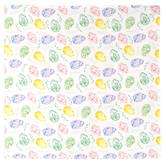 Ubrus s velikonočním motivem, 80x80 cm,100 % polyester.