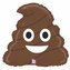 Nafukovací balónik emoji Poo 51 cm - Grabo