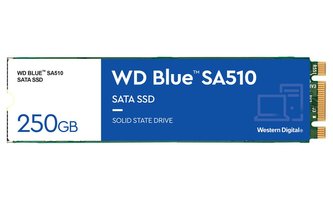 WD SSD BLUE SA510 250GB / WDS250G3B0B / M.2 SATA III / Interní / 2280