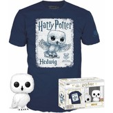 Funko POP! & Tee Box: Harry Potter - Hedwig S