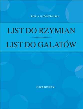 List do Rzymian / List do Galatów List do Rzymian / List do Galatów