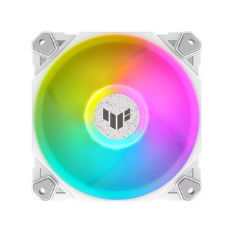 ASUS ventilátor TUF GAMING TF120 ARGB WHITE, 120mm ventilátor PC skrine