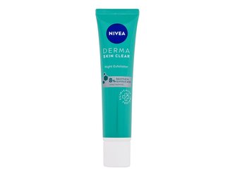 Nivea Noční exfoliační pleťový peeling Derma Skin Clear (Night Exfoliator) 40 ml woman