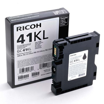 Ricoh originální gelová nápl? 405765, black, 600str., GC41KL, Ricoh AFICIO SG 3100, SG 3110
