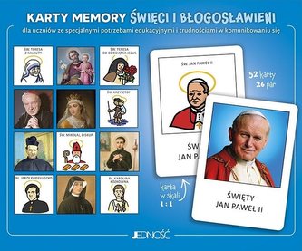 Karty memory Święci i błogosławieni Karty memory Święci i błogosławieni