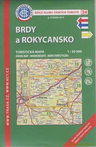 KČT 34s. Brdy a Rokycansko