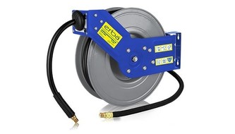 Vzduchová hadice flexibilní samonavíjecí s autostopem 15 m + 1 m