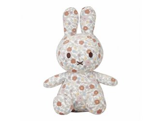 Zajačik Miffy textilné Vintage Kytičky 35 cm
