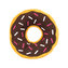 ZippyPaws Jumbo Donutz - čokoládový