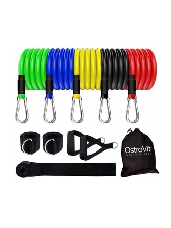 Ostrovit - Expander training bands set 5 kusů tréninkových pásů