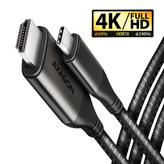 AXAGON RVC-HI2MC, USB-C -&gt; HDMI 2.0a redukcia / kábel 1.8m, 4K/60Hz HDR10