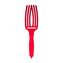Olivia Garden Antistatický kartáč na vlasy FingerBrush Medium Passion Red woman