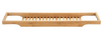 Koupelnová polička na vanu SANYA BAMBOO Mybesthome