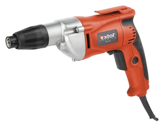 EXTOL PREMIUM šroubovák elektrický, 500W, 1/4", 6Nm