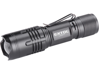 EXTOL LIGHT svítilna 400lm, zoom, USB nabíjení, CREE XTE 5W EXTOL LIGHT svítilna 400lm, zoom, USB nabíjení, CREE XTE 5W