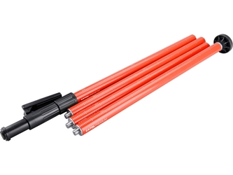 EXTOL PREMIUM tyč-stativ k laserům, teleskopická/šroubovací, dosah až 3m, průměr 32mm