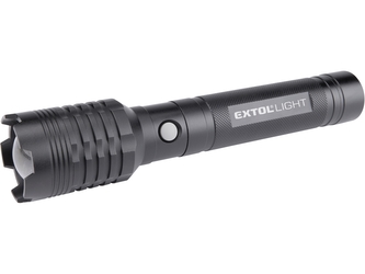 EXTOL LIGHT svítilna 4000lm COB, zoom, USB nabíjení s powerbankou, 60W COB LED EXTOL LIGHT svítilna 4000lm COB, zoom, USB nabíjení s powerbankou, 60W COB LED