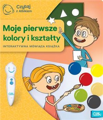 Czytaj z Albikiem Książka Moje pierwsze kolory i kształty Intera