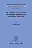 Die Erben der »rei vindicatio« im deutschen, englischen und schottischen Privatrecht.