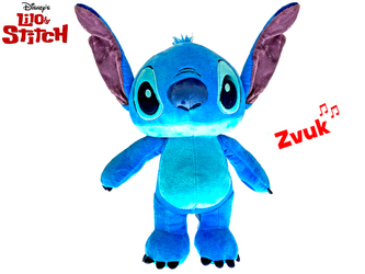 Lilo a Stitch - Stitch plyšový 34cm na batérie so zvukom 12m +
