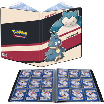 Pokémon: A4 album na 180 karet - Snorlax and Munchlax
