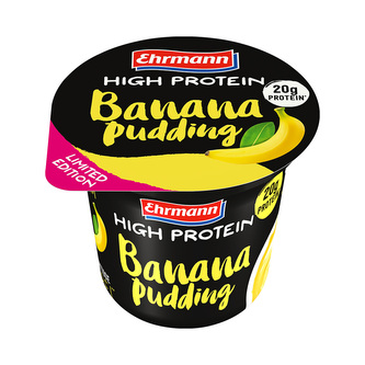 High Protein Pudding - Ehrmann - banán - 200 g