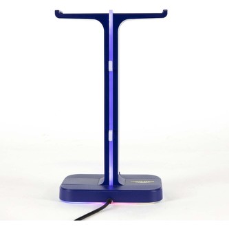 Konix stojan na sluchátka s USB hubem My Hero Academia modrý