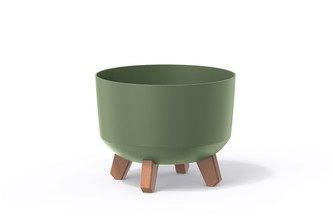Květináč GRACIA STANDARD zelený 23,5 cm