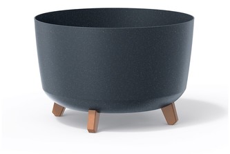 Květináč GRACIA STANDARD ECO WOOD antracit 38 cm