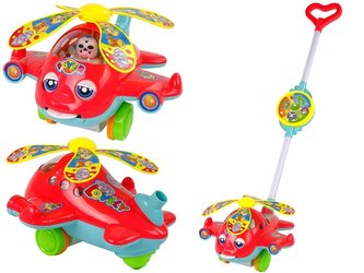 Samolot pchacz ze światłem i dźwiękiem